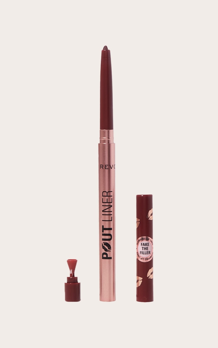 Revolution Pout Bomb Plumping Lip Liner - Cookie image 2
