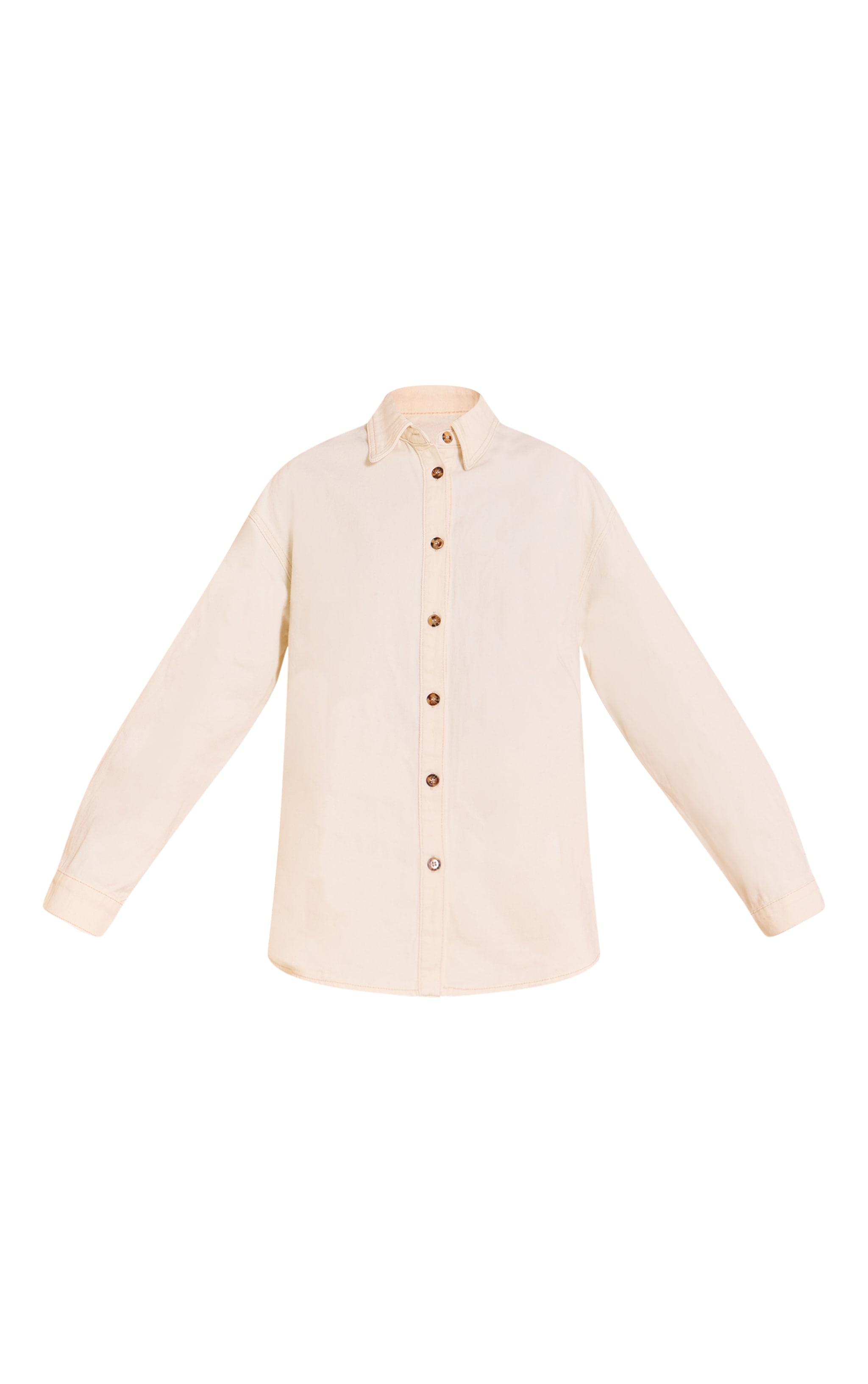 Lemon Denim Button Up Shirt image 5