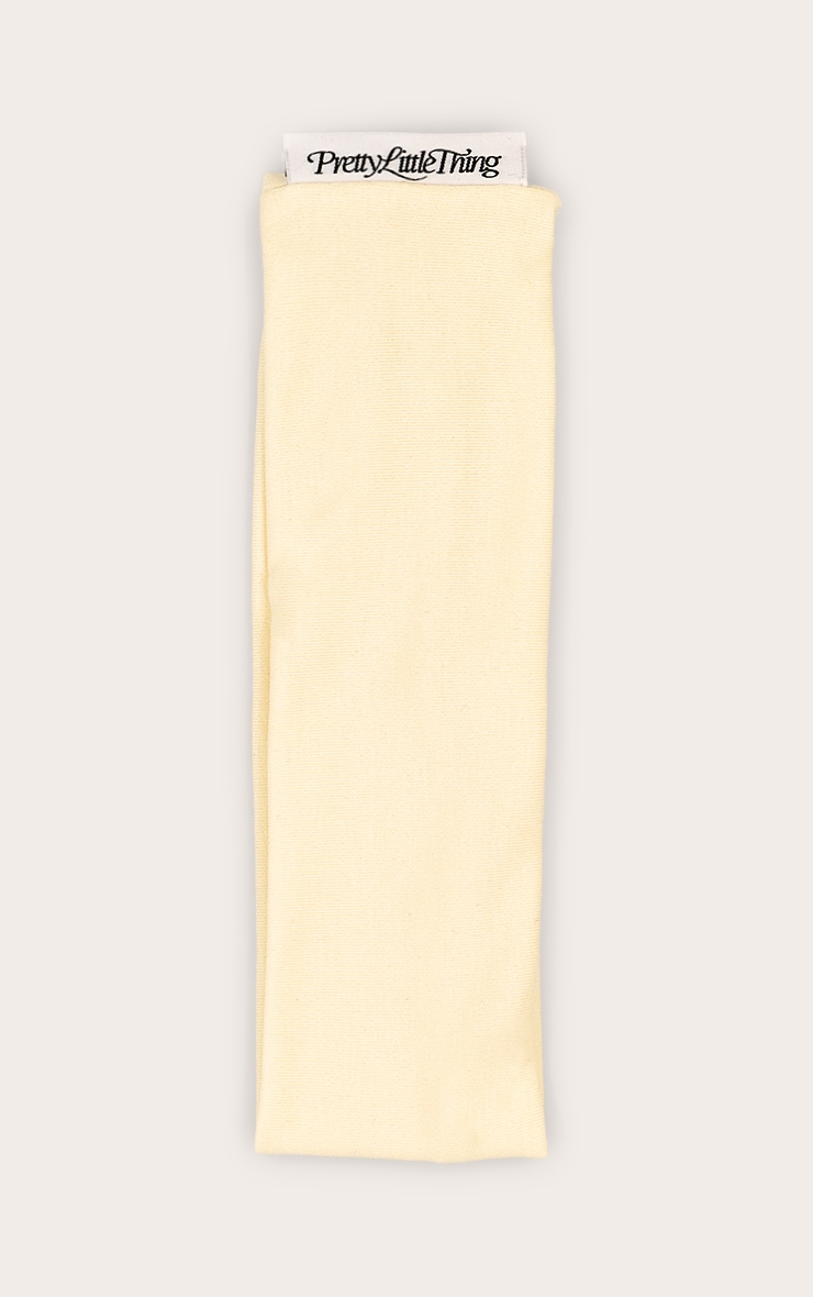 Butter Cream Jersey Headband image 2