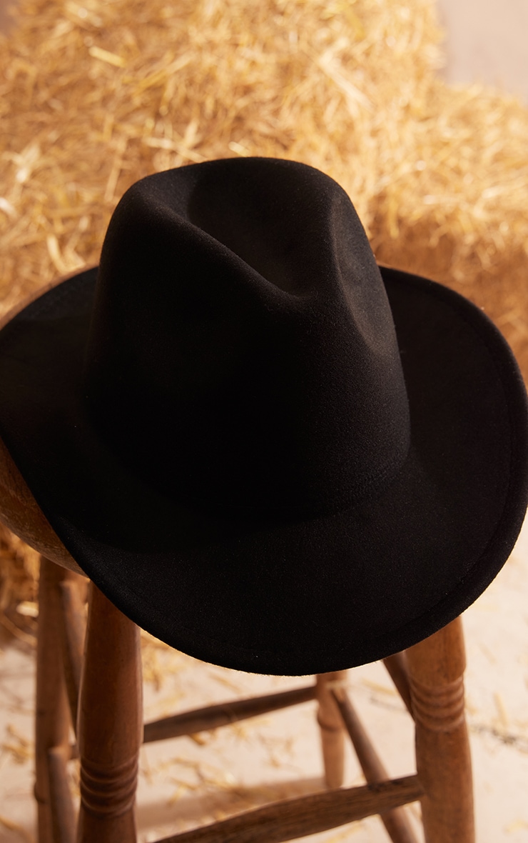 Black Cowboy Hat image 3