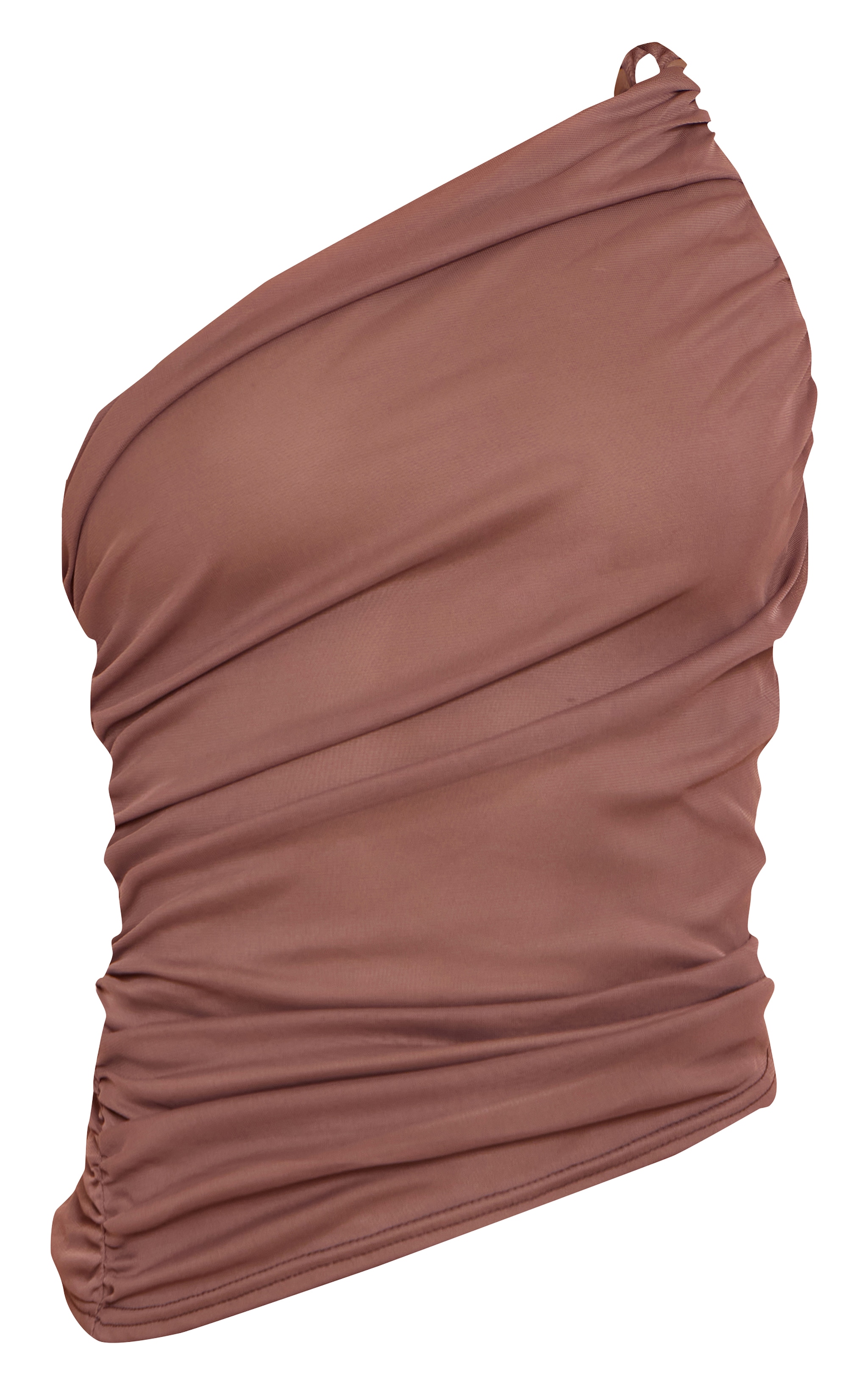 Tall Mushroom Mesh Asymmetric Long Top image 5