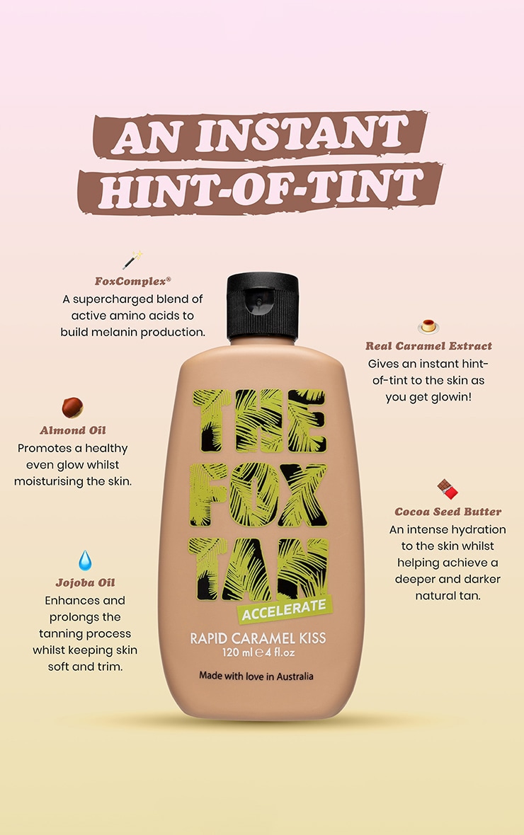The Fox Tan Caramel Kiss 120ml image 5
