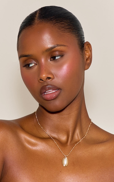 Cream Pearl Pendant Bobble Chain Necklace