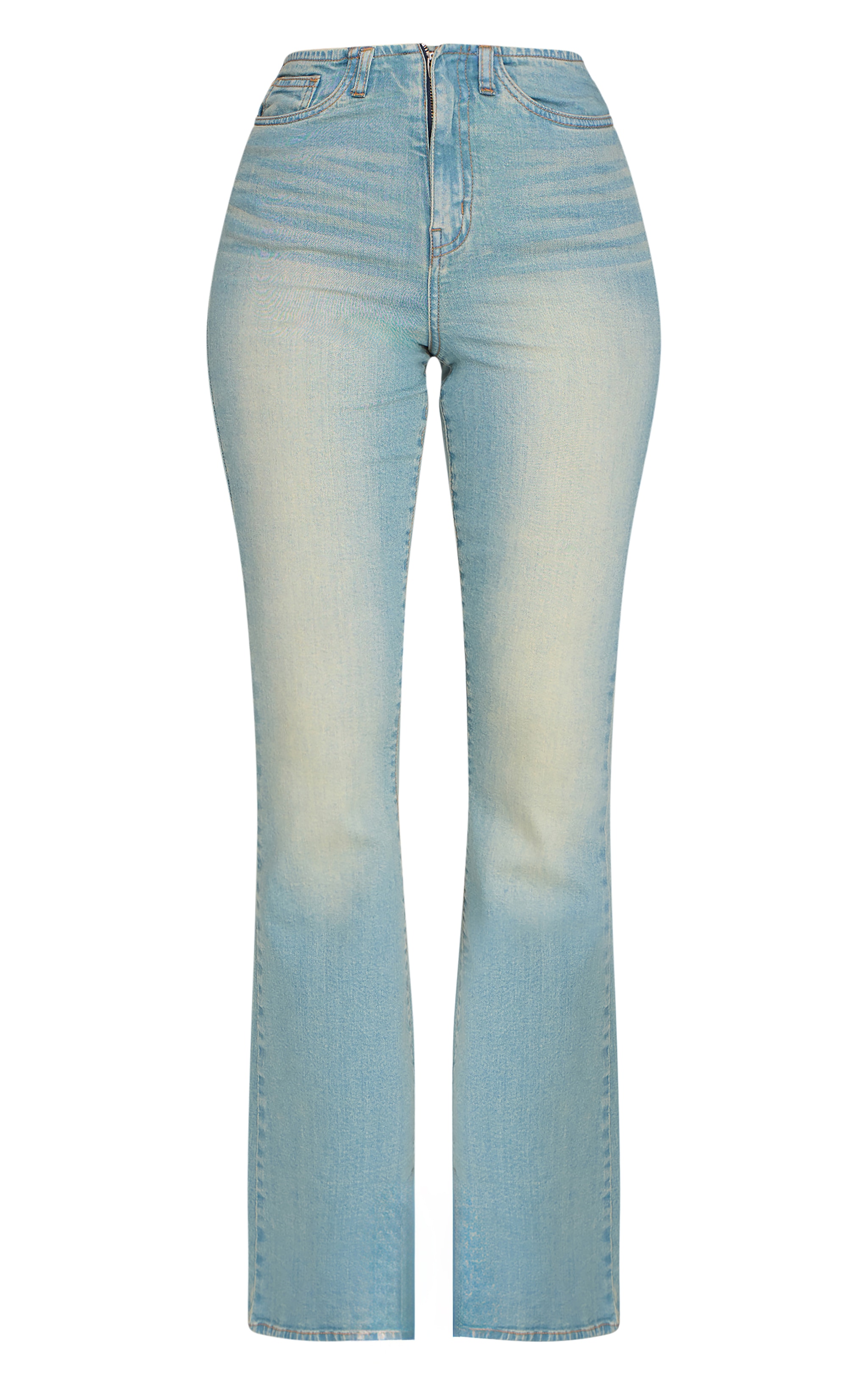 Tall Vintage Low Rise Invisible Waistband Stretch Flares image 5