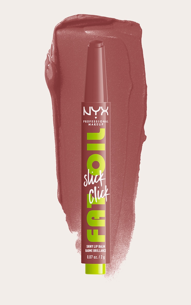 NYX PMU Baume à lèvre Fat Oil Slick Click Profile Pic image 1