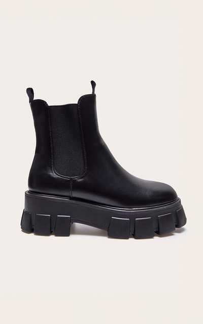 chunky chelsea ankle boots