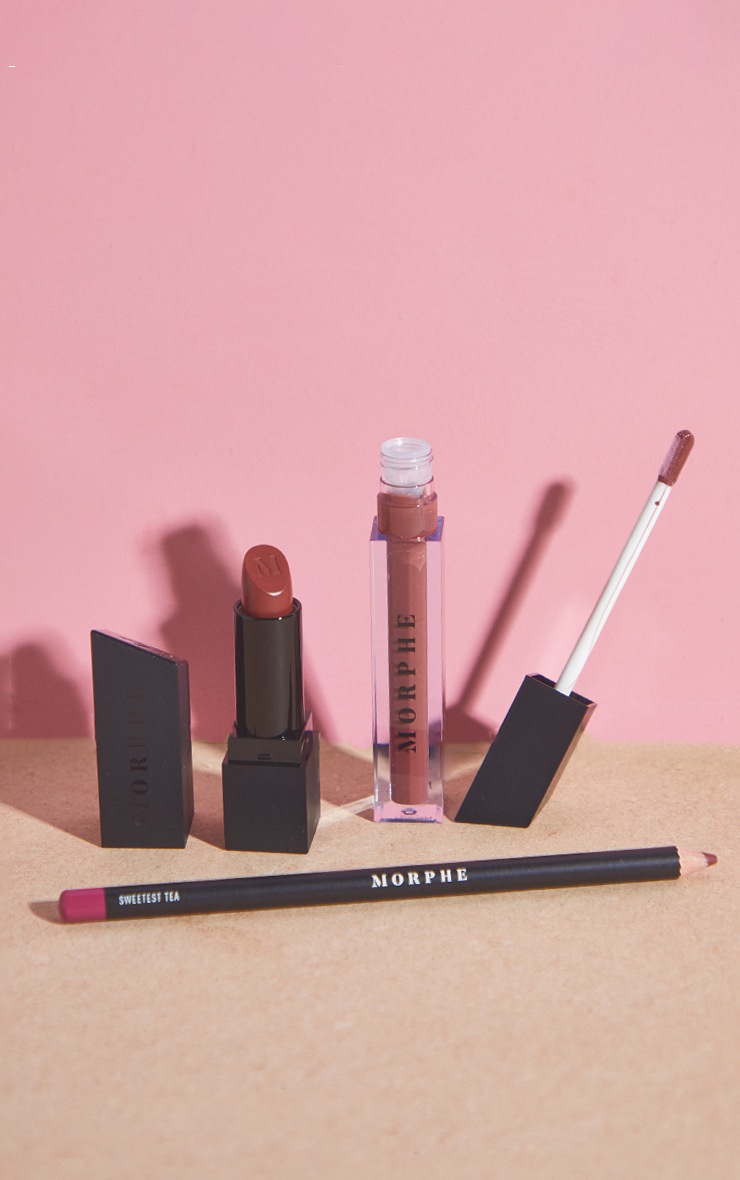 Morphe Out & A Pout Lip Trio Sweetest Tea PrettyLittleThing KSA