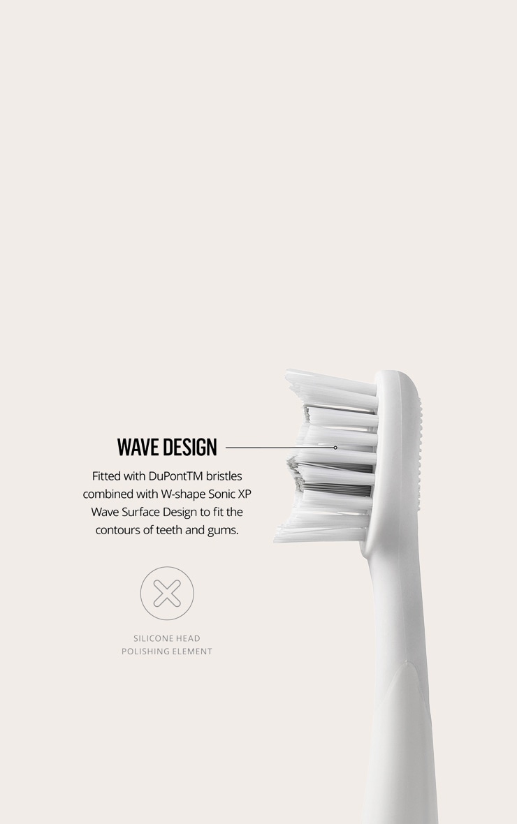 Polished London Sonic Xp Electric Toothbrush White image 3