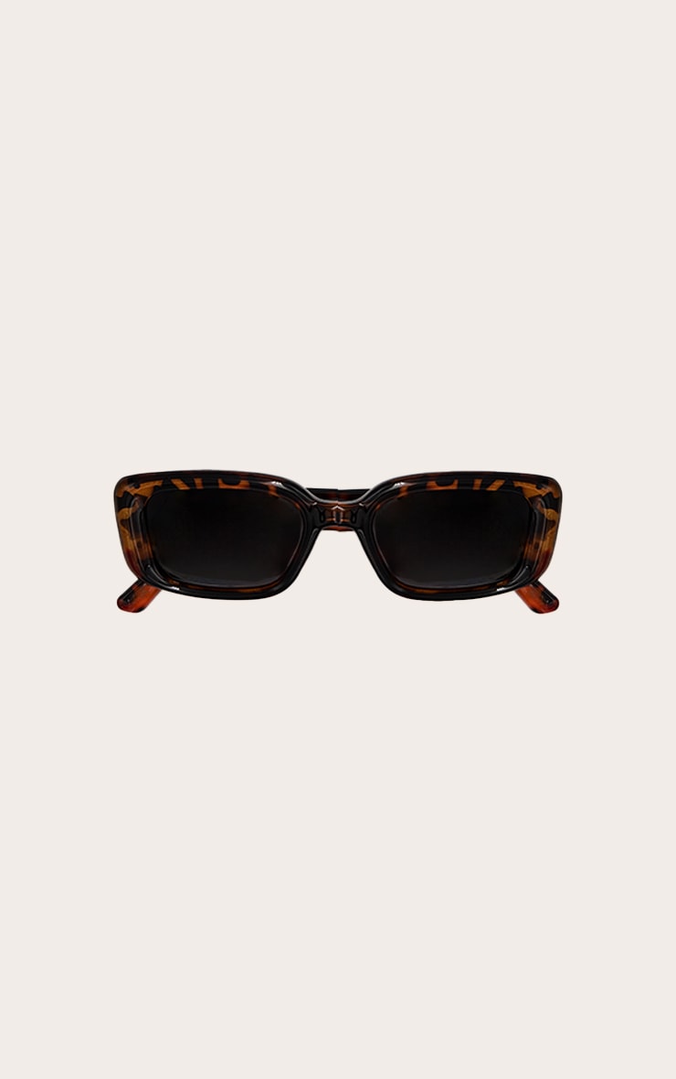 Tortoiseshell Square Sunglasses image 3