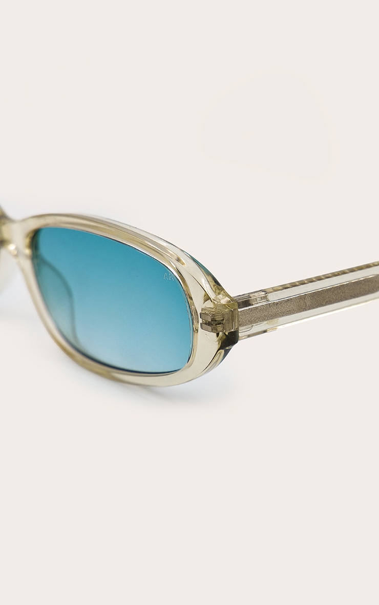 A.KJÆRBEDE Macy Sunglasses - Ecru Transparent image 4