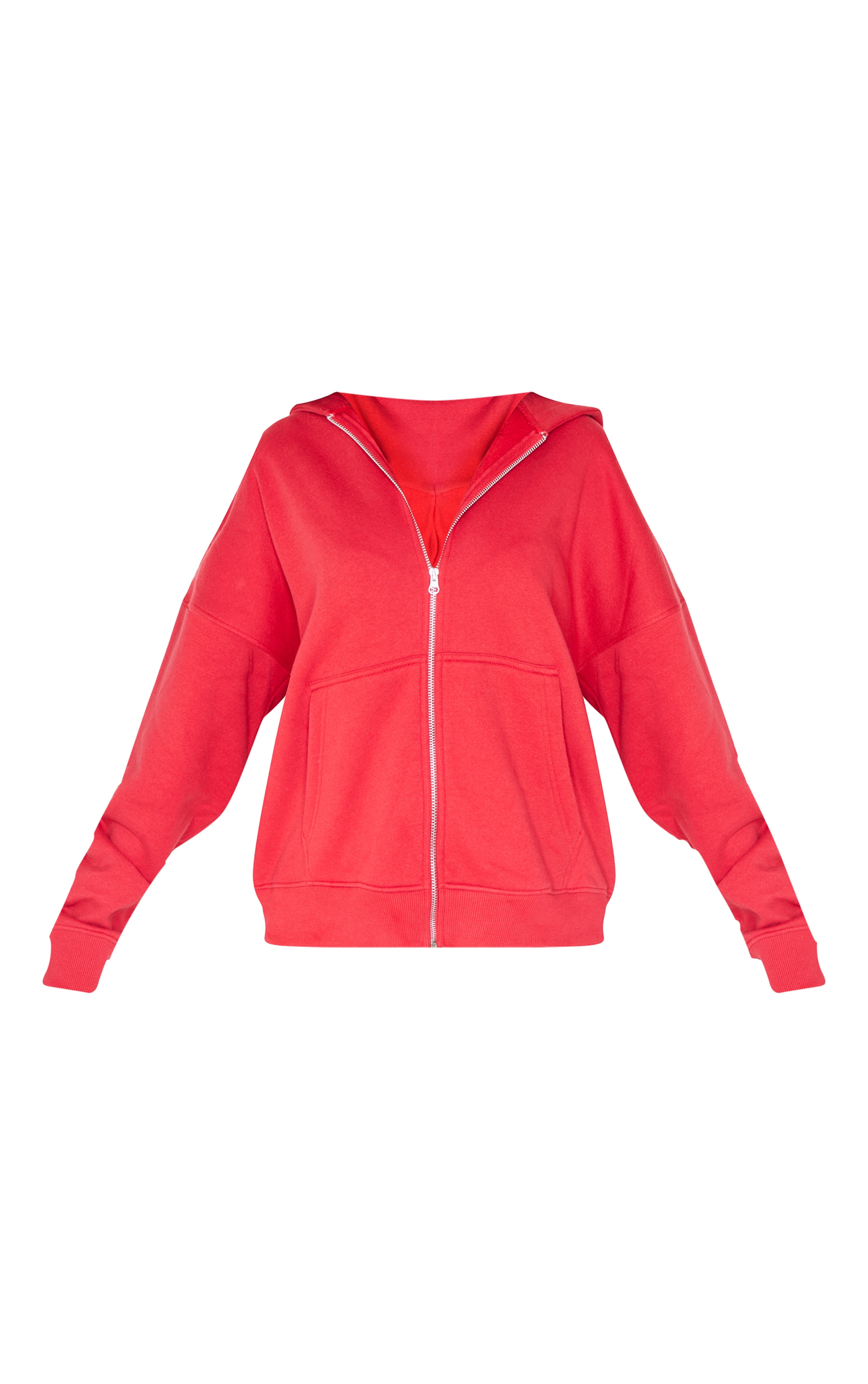 Bright Red Studio Archives Zip Up Hoodie | Athleisure