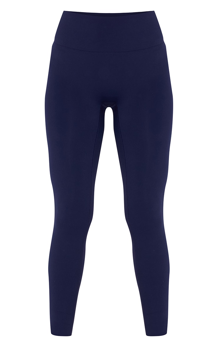 Navy High Waist Sculpt Gym Legging image 5
