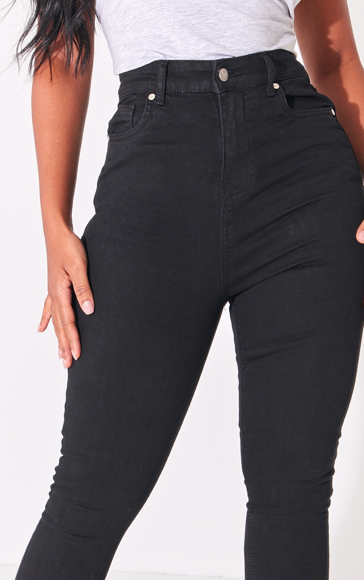 Shape Black Disco Skinny Jeans image 4