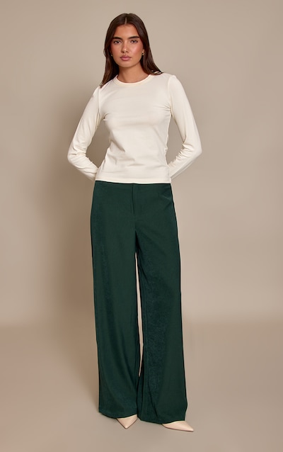 Forest Green Wide Leg Pants