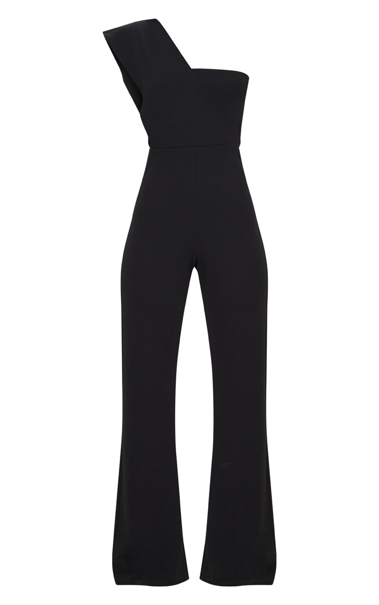 pretty little thing one shoulder jumpsuit