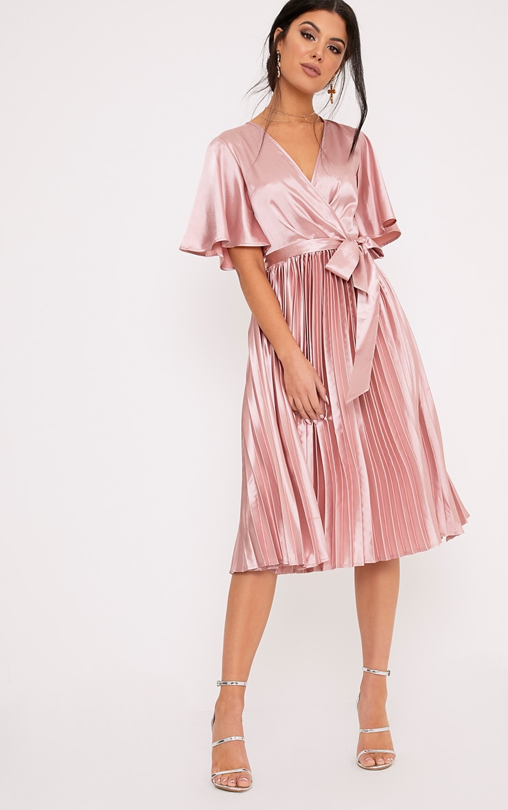 Pink Midi Dress