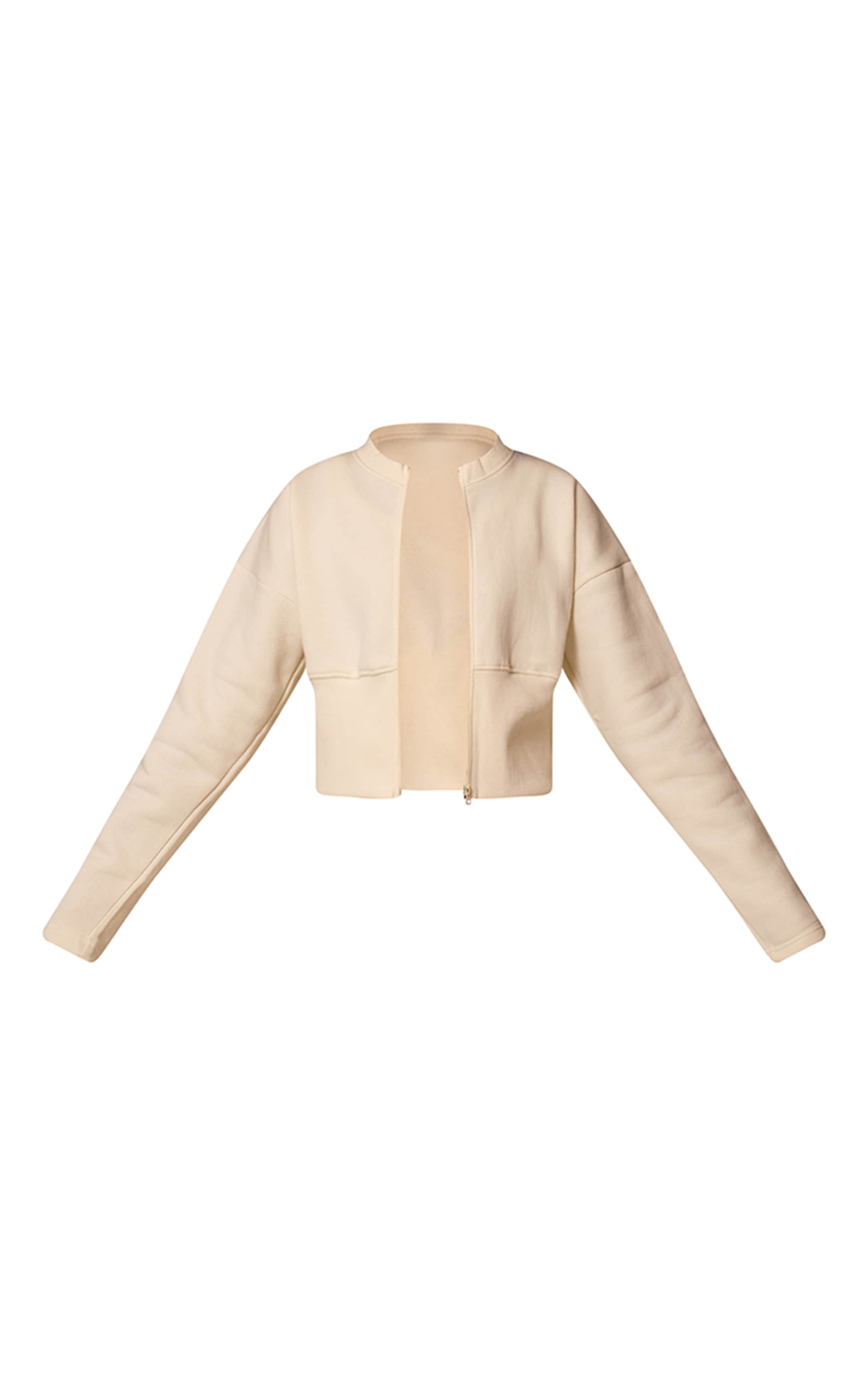 Cream Extreme Cinched Waist Sweatshirt image 5
