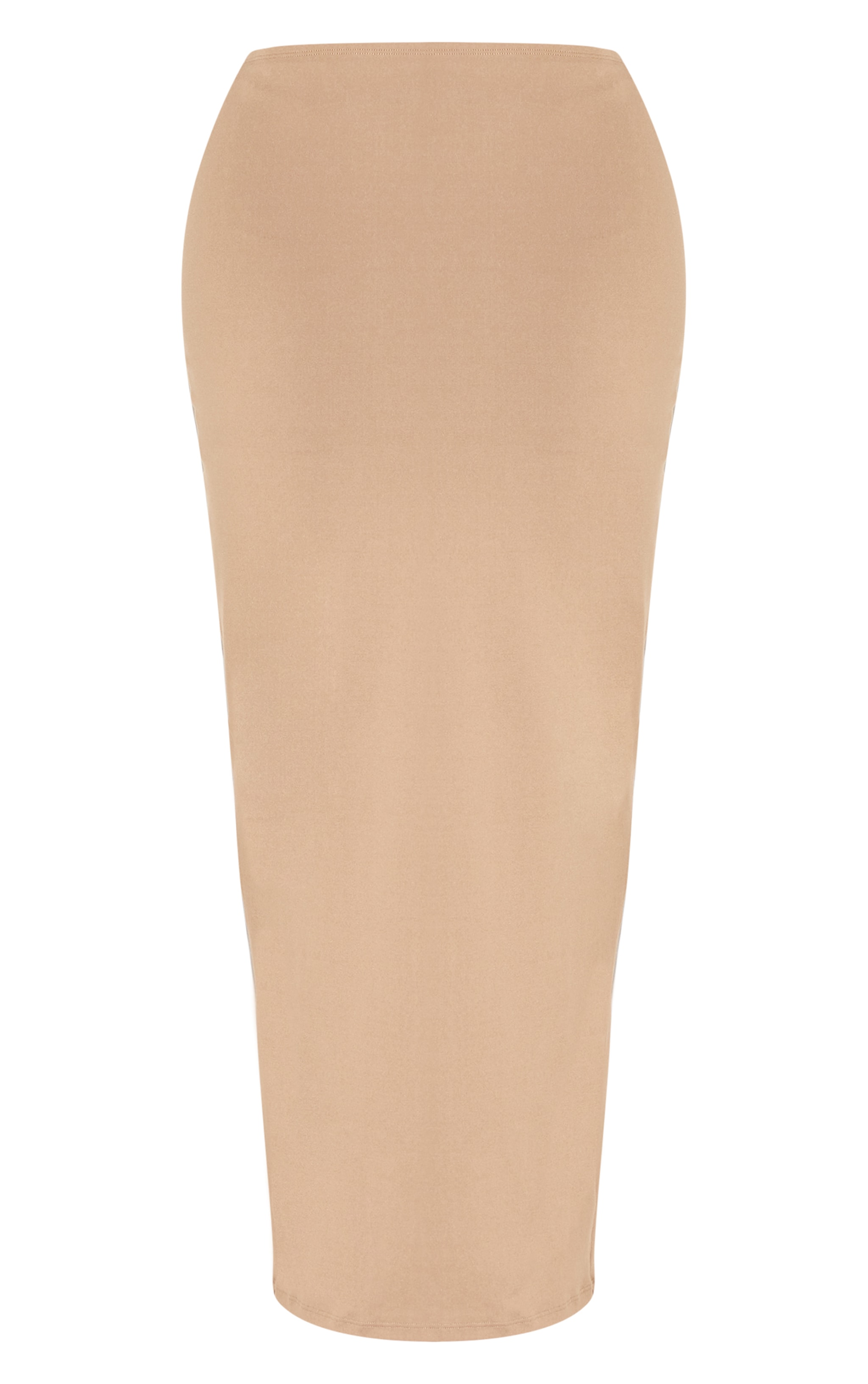 Shape Khaki Built In Shapewear Sculpt Maxi Skirt image 5