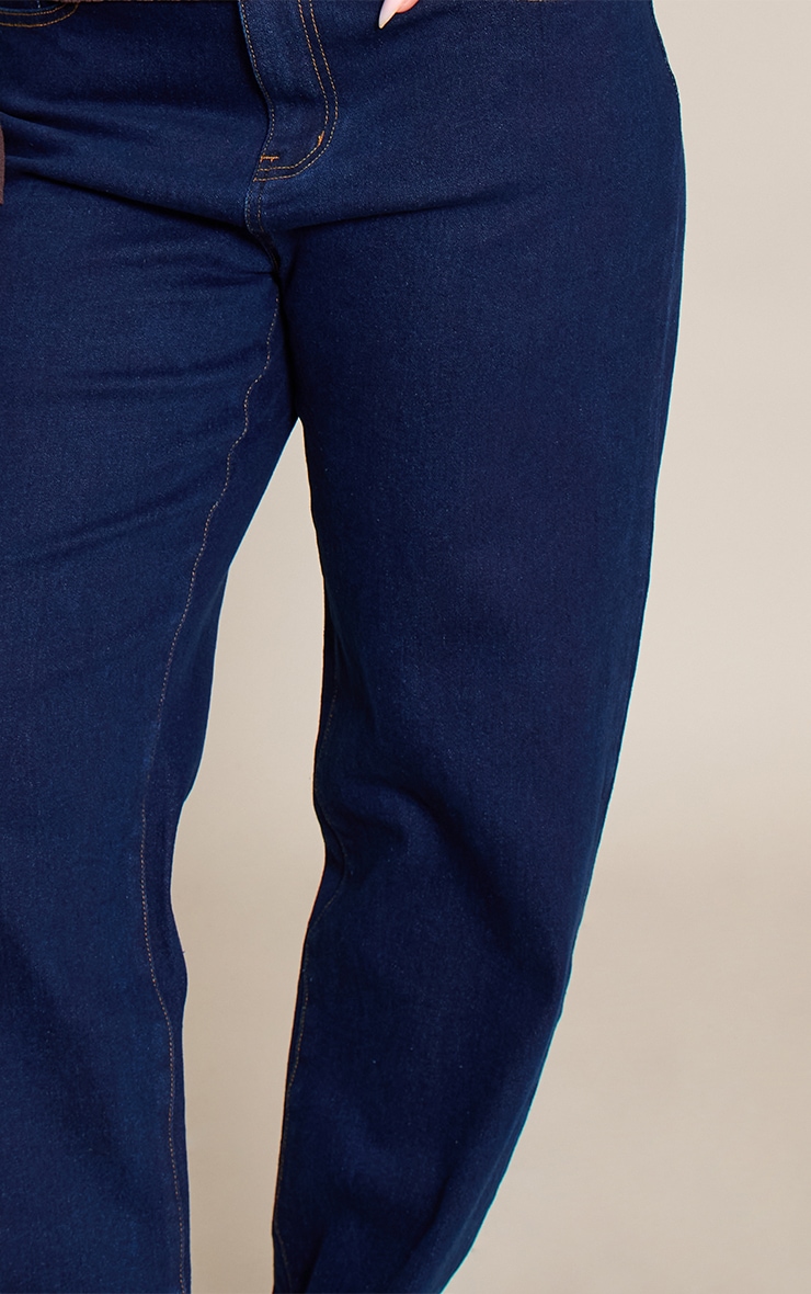 Shape Indigo Seam Detail Cargo Barrell Denim Jeans image 4