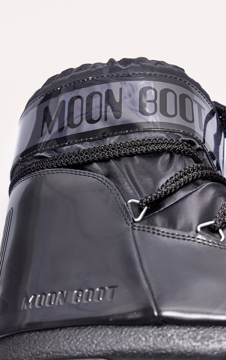 MOON BOOT Bottes Icon Low Glance noires image 4