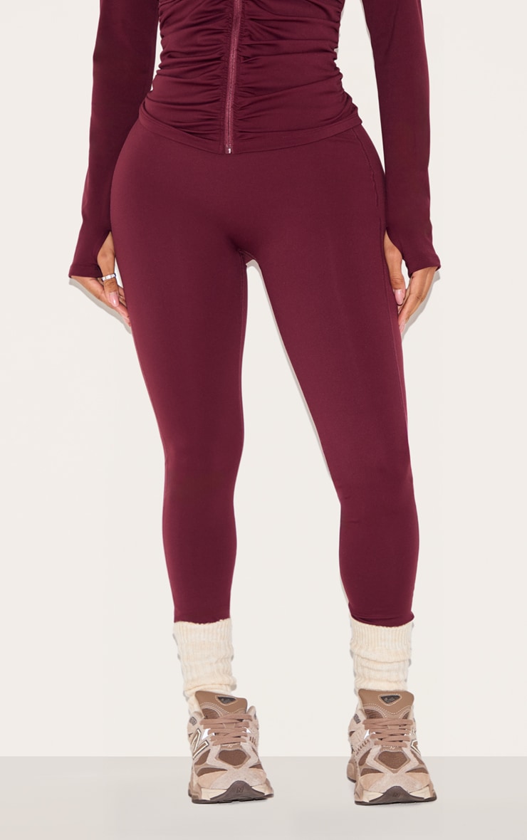 Shape Wine Active Ruched High Waisted Leggings image 2