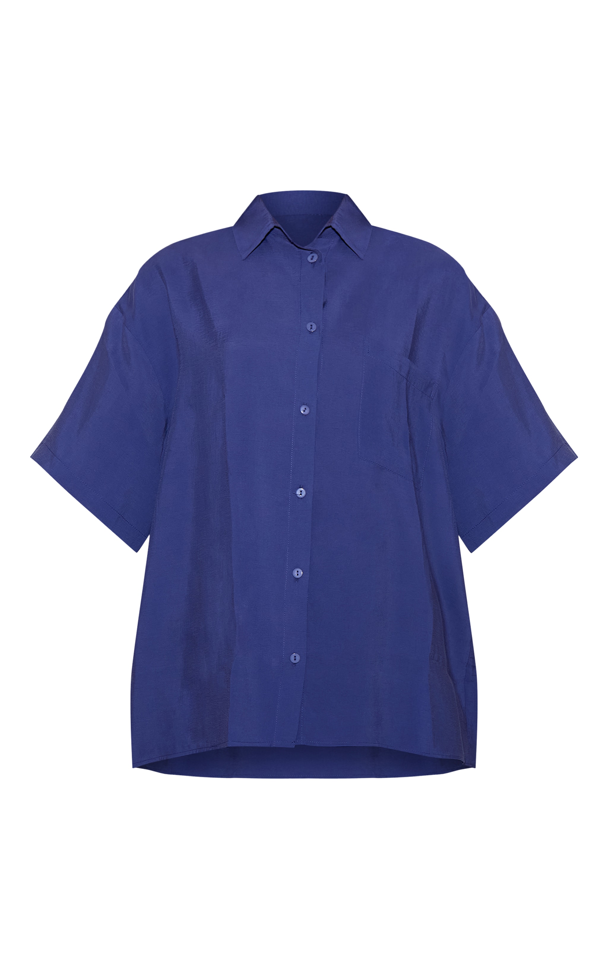 Navy Button Up Shirt image 5
