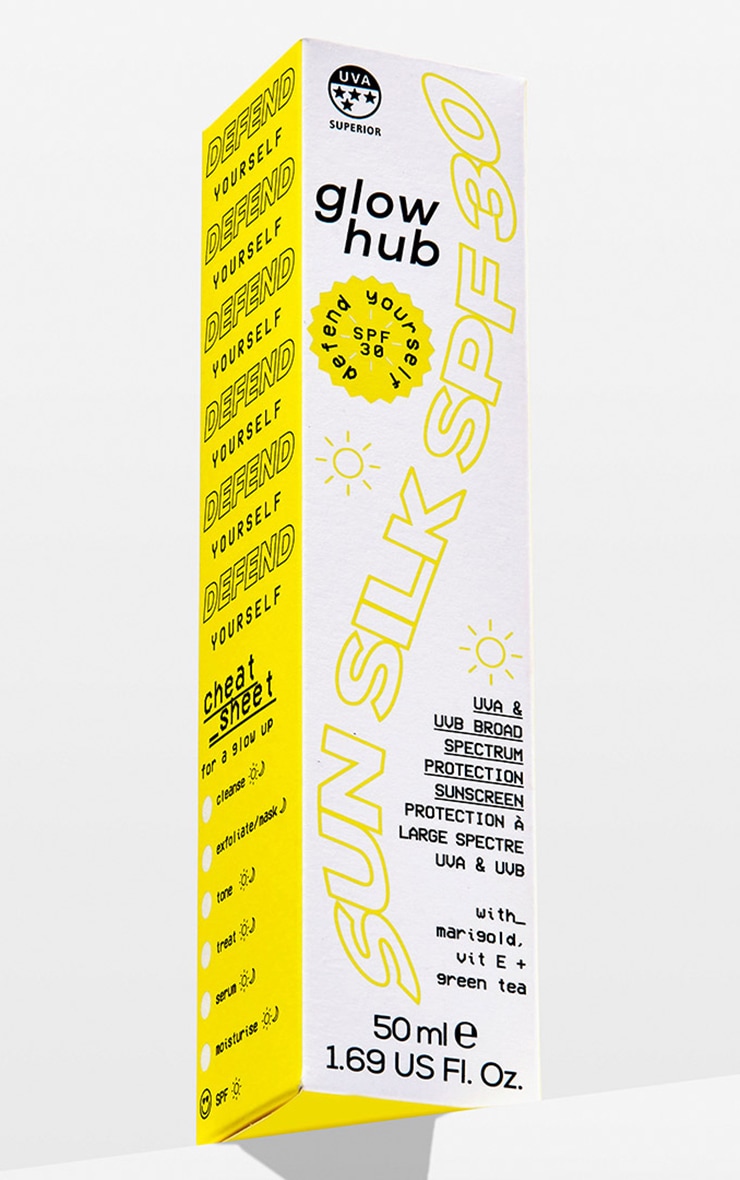 Glow Hub Hero Crème visage Sun Silk SPF 30 50ml image 2