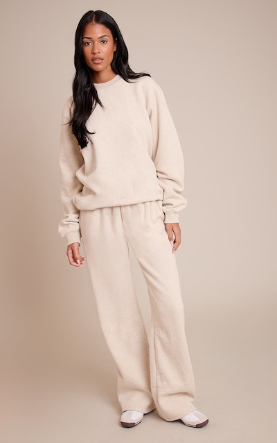 Tall Oatmeal Marl Straight Leg Sweat Pant