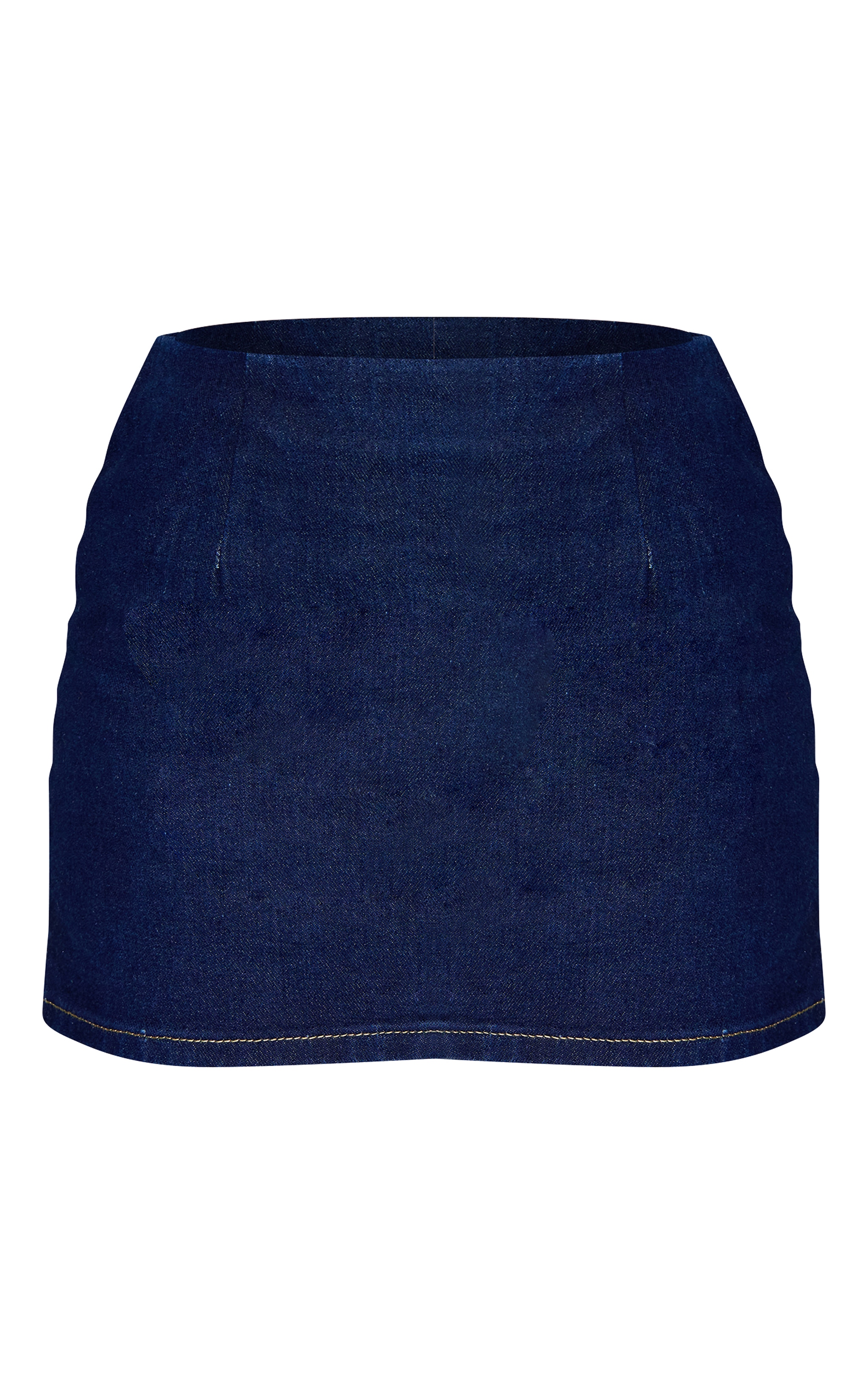Petite Mini-jupe en jean indigo image 6
