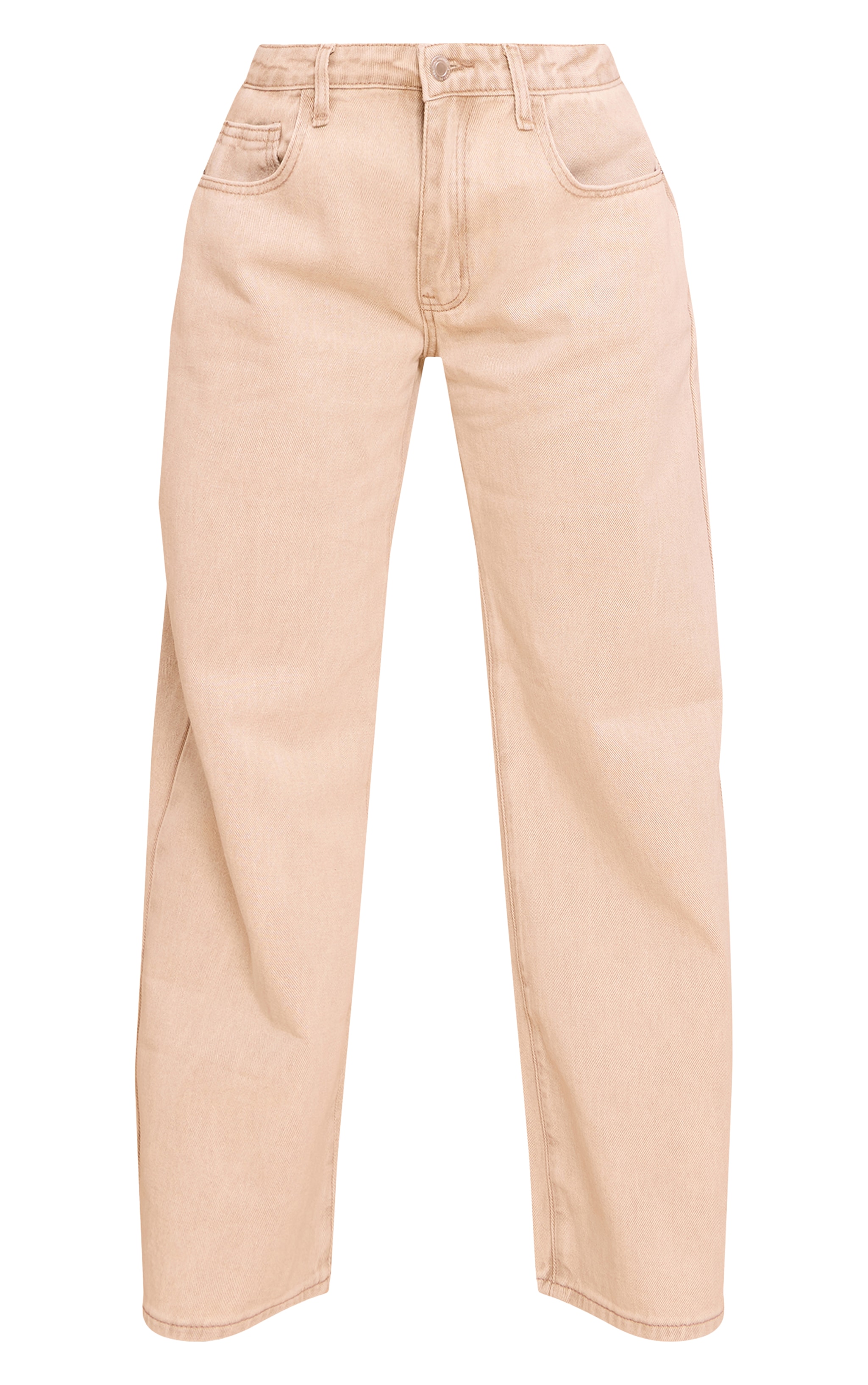 Washed Stone Low Rise Wide Leg Jeans | Denim