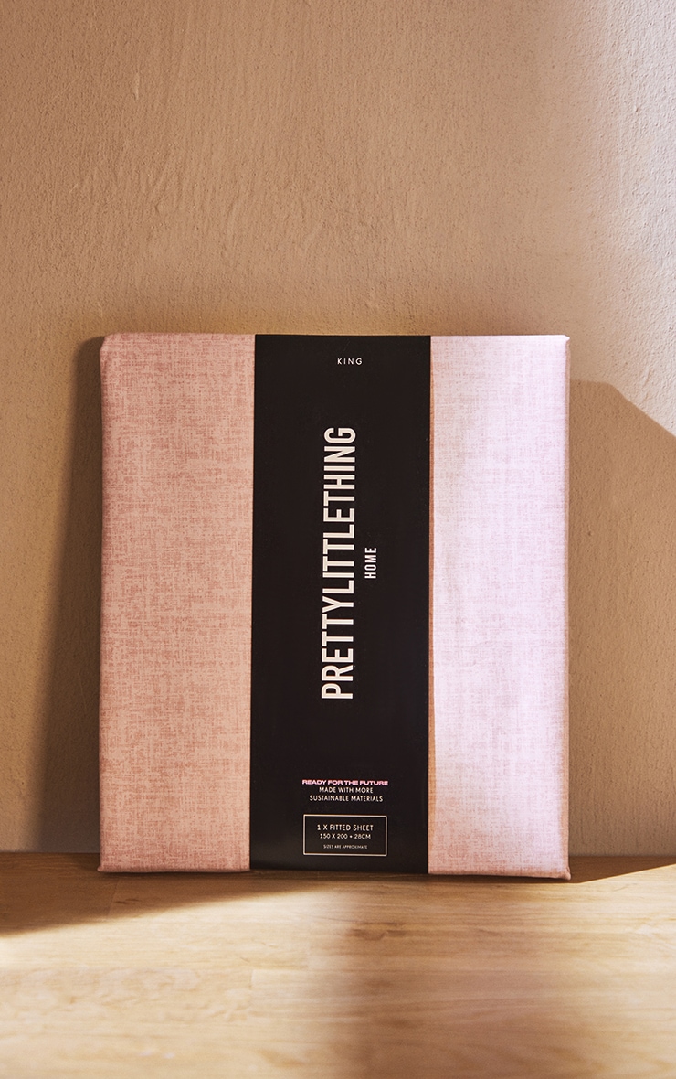 PRETTYLITTLETHING Pink King Fitted Sheet image 4