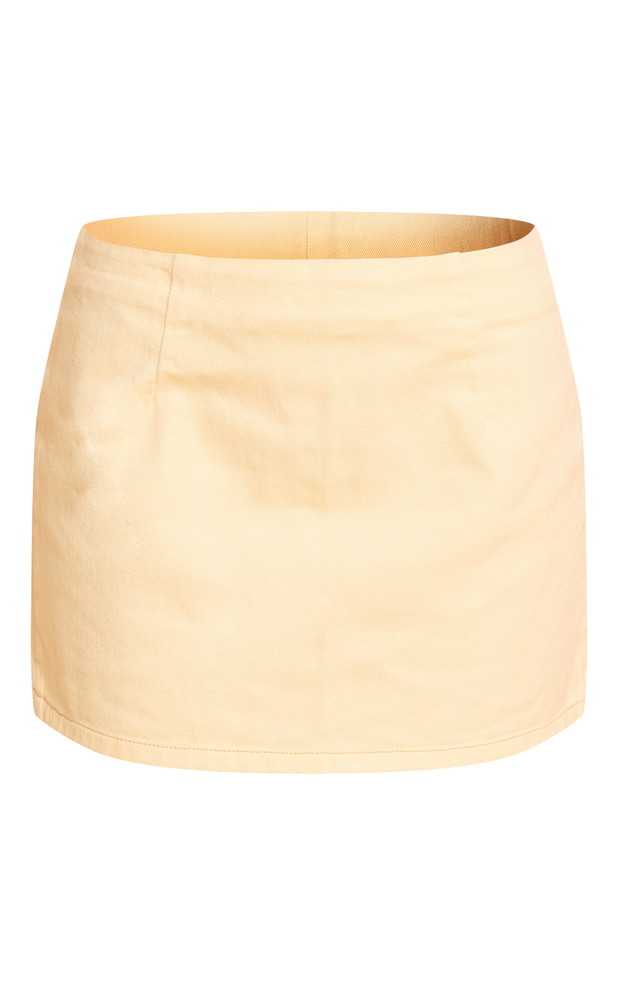 Petite Almond Denim Mini Skirt image 6