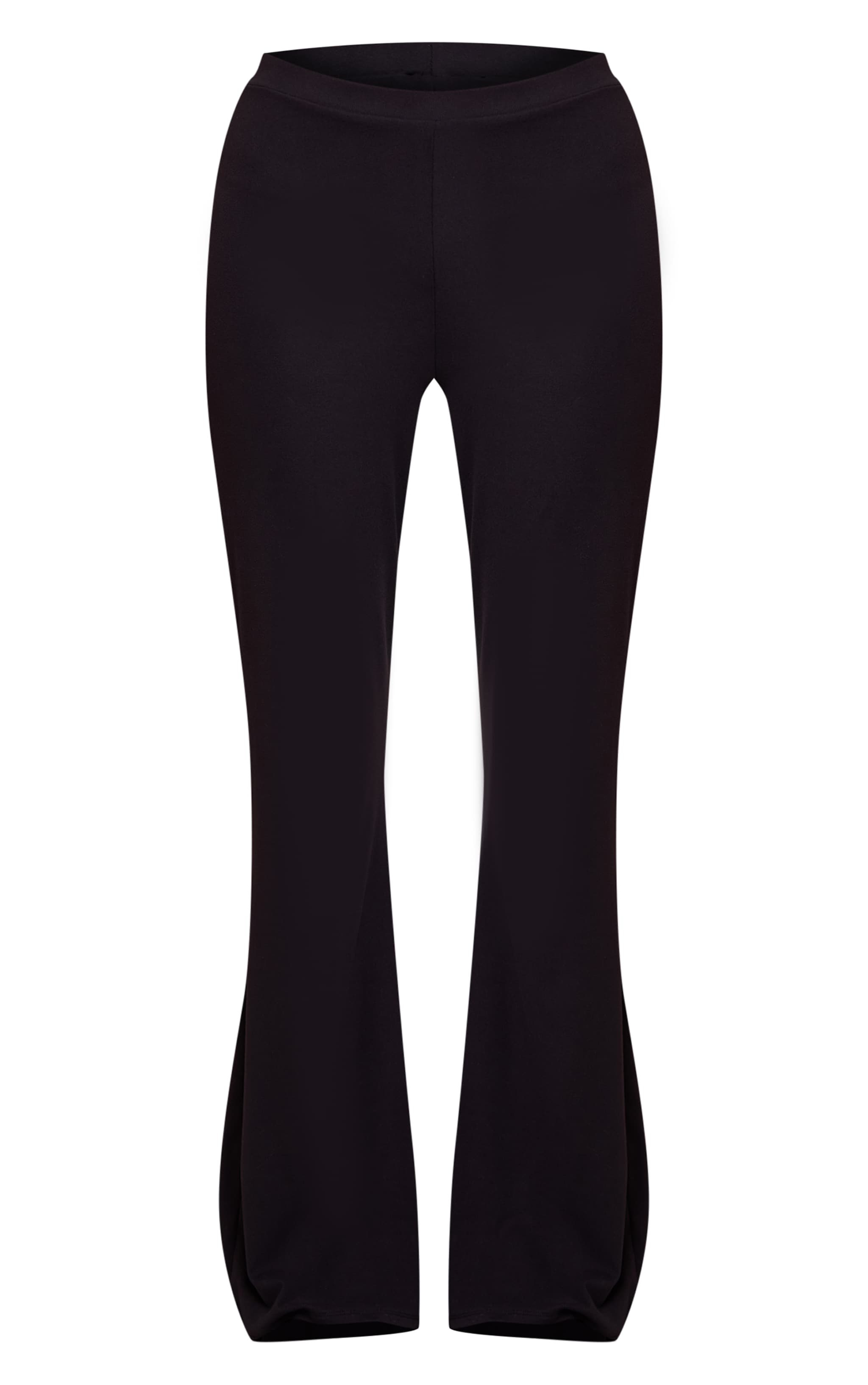 Black Ultra Soft Flared Leg Pant image 5