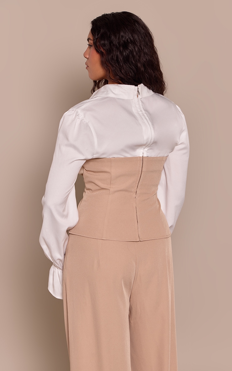 Shape Stone Shirt Corset Detail Top image 2