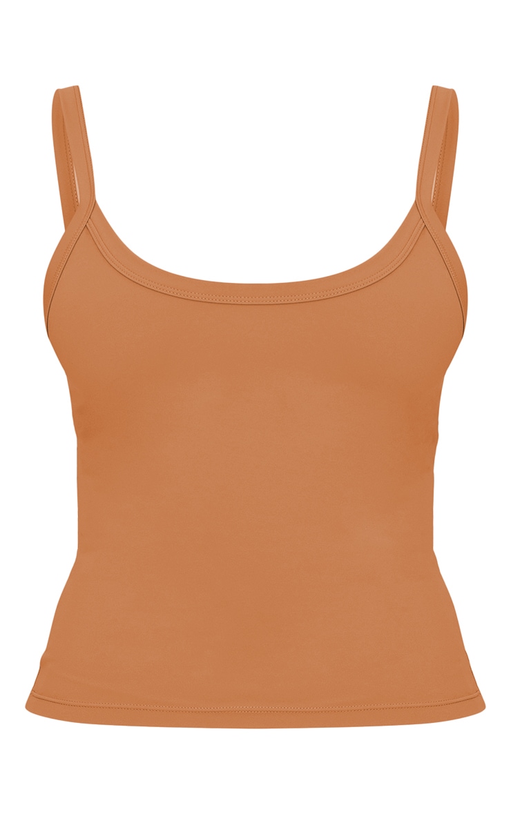Clay Sculpt Strappy Gym Vest Top image 5