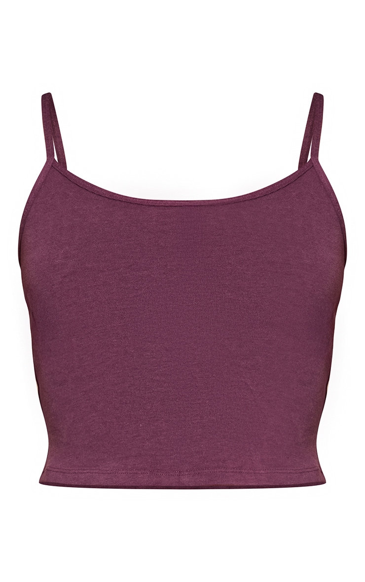 Deep Plum Soft Cotton Vest image 5