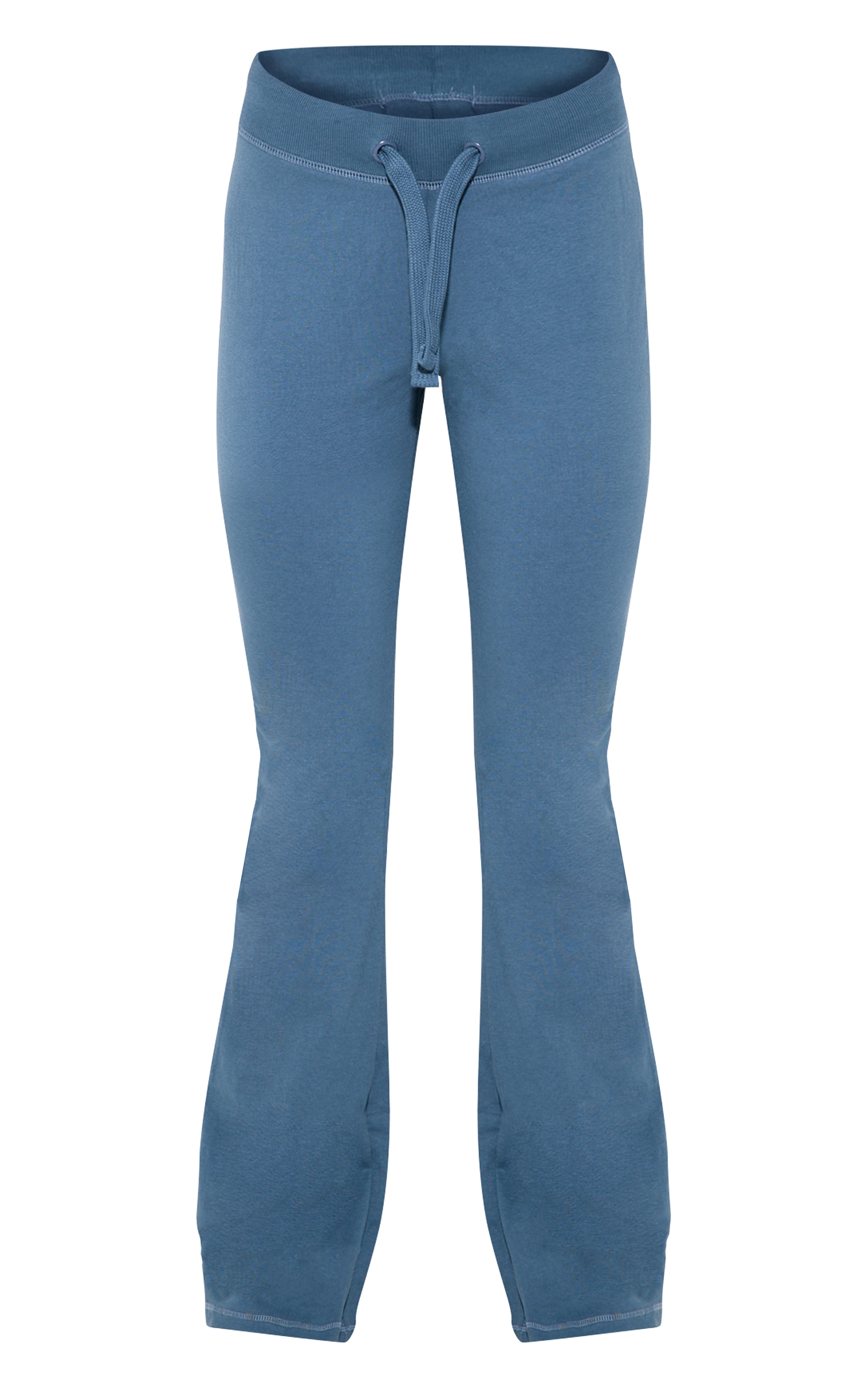 Midnight Blue Low Rise Skinny Flare Pants image 5