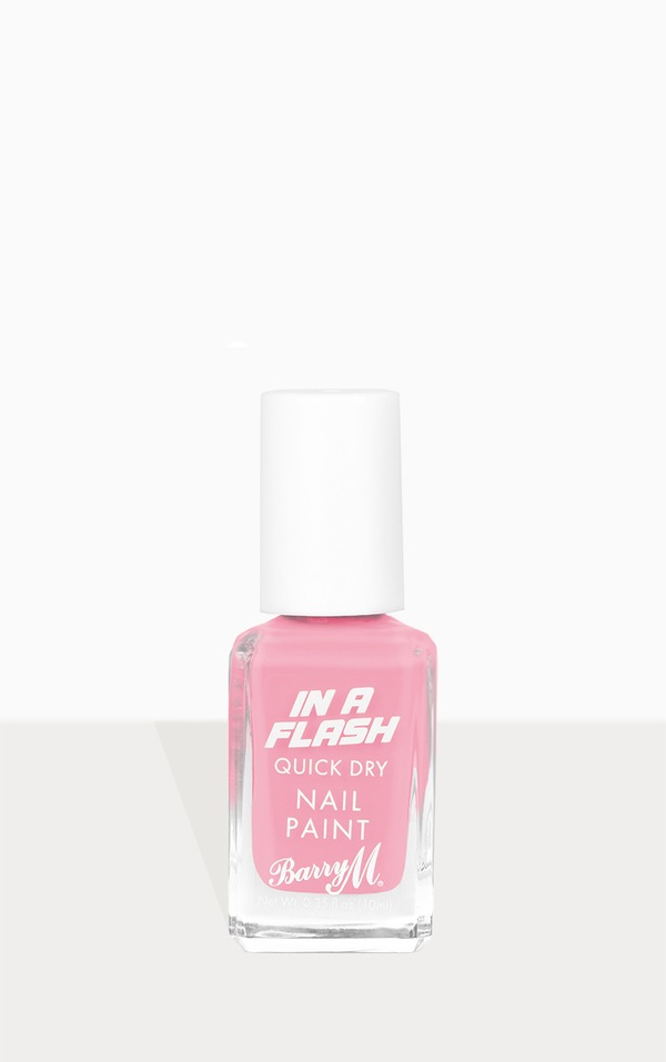 Barry M Ina Flash Quick Dry Nail Paint Breezy Blush PrettyLittleThing