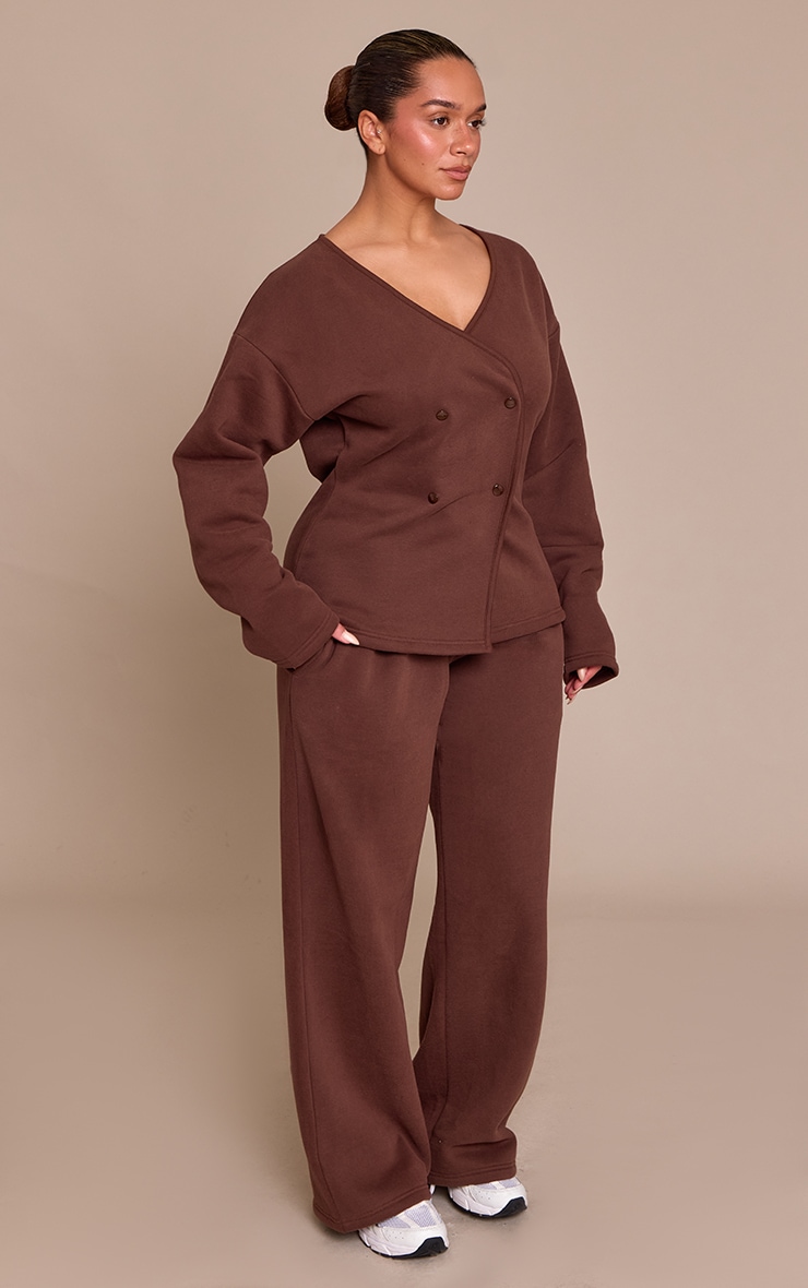 Shape Chocolate Wide Leg Joggers image 2