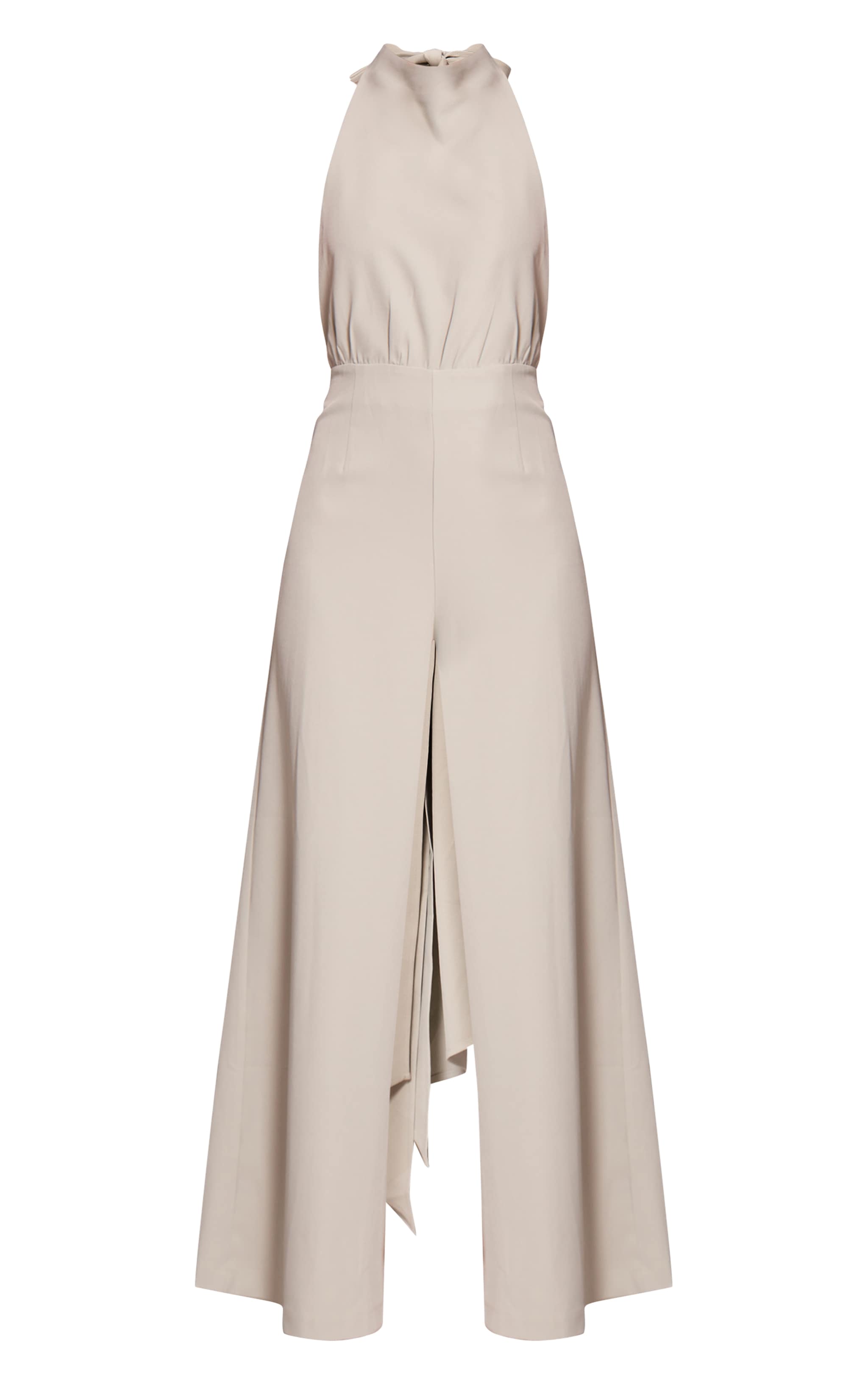 Mint Woven Halterneck Wrap Detail Wide Leg Jumpsuit image 5