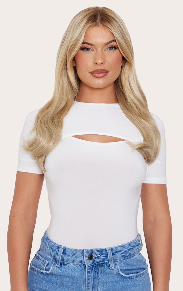 Lullabellz Extension 1 pièce de 15 cm à clipser Blow Dry Wavy California Blonde image 1