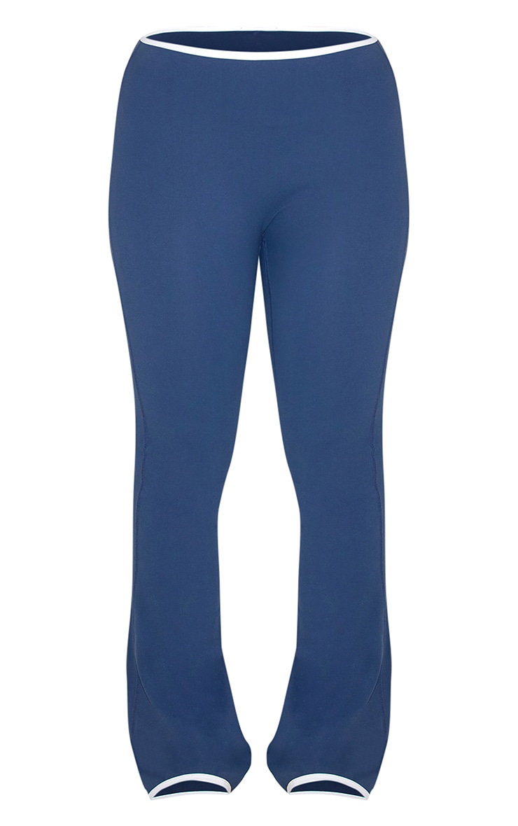 SHAPE NAVY SCULPT ACTIVE CONTRAST BINDING FLARE PANT image 5