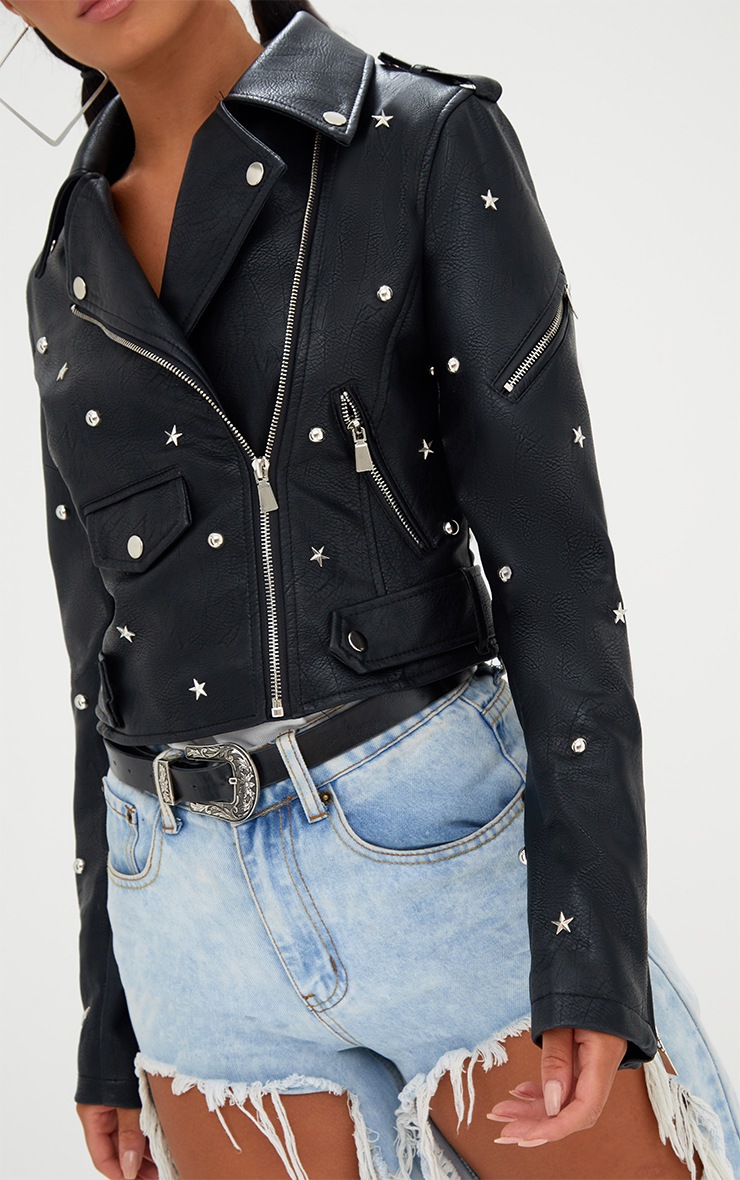 a star biker jacket