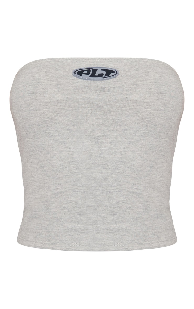 Lightly Lined Bandeau Grey
