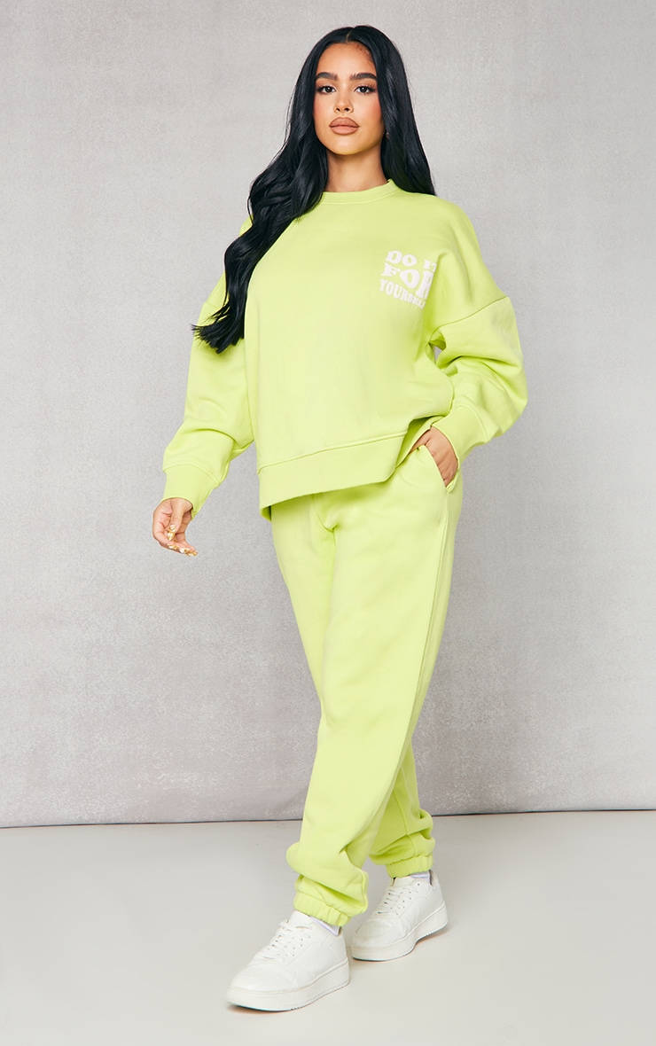 Petite Olive Do It For Yourself Tracksuit Sweater image 3