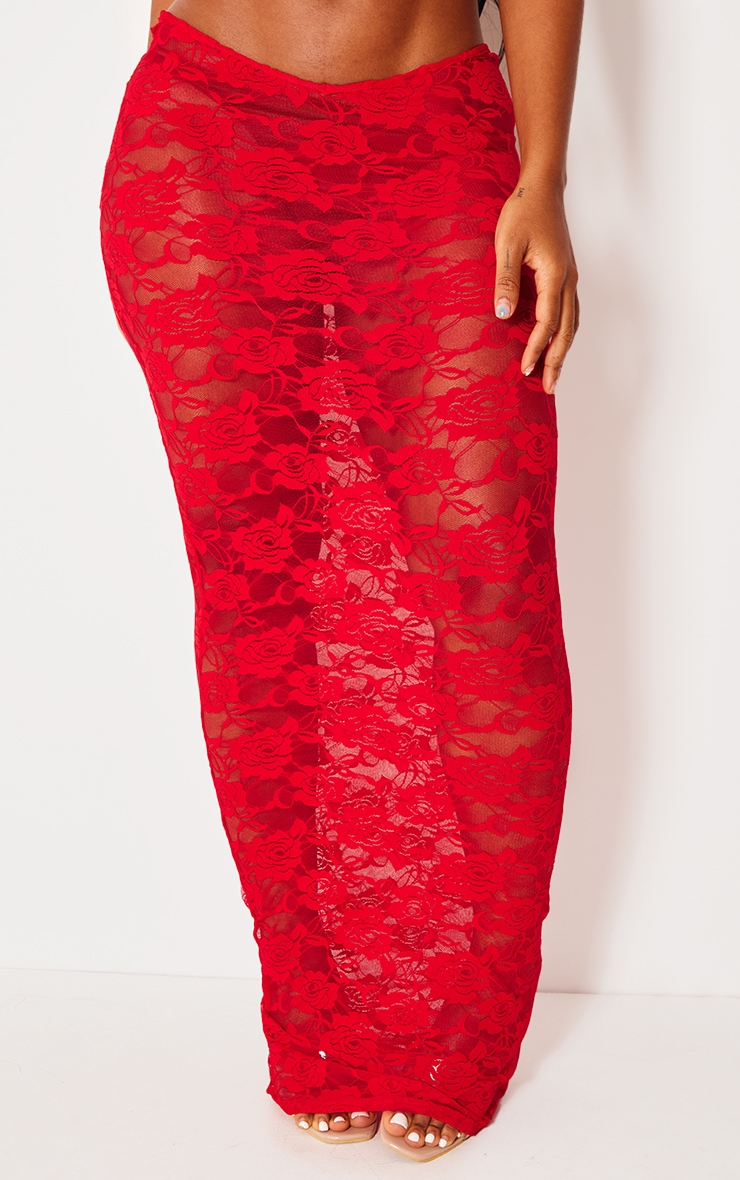 S*♡様 FETICO MESH KNIT MAXI SKIRT REDサイズ3 S*♡様 FETICO MESH