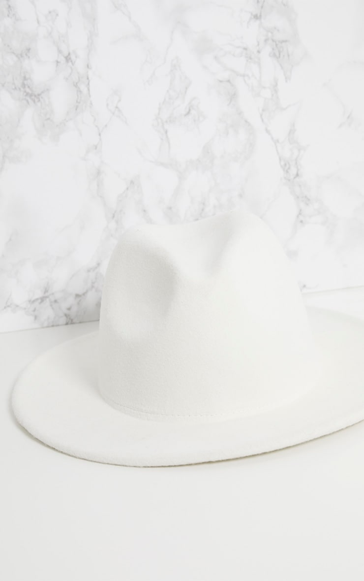 Cream Fedora Hat Cream Fedora Hat PrettyLittleThing AUS