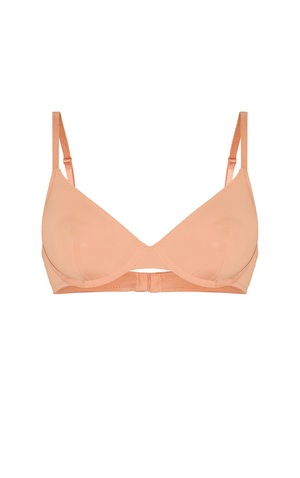 Dark Nude Non Cupped Underwired Bra | Lingerie & Nightwear | PLT UAE