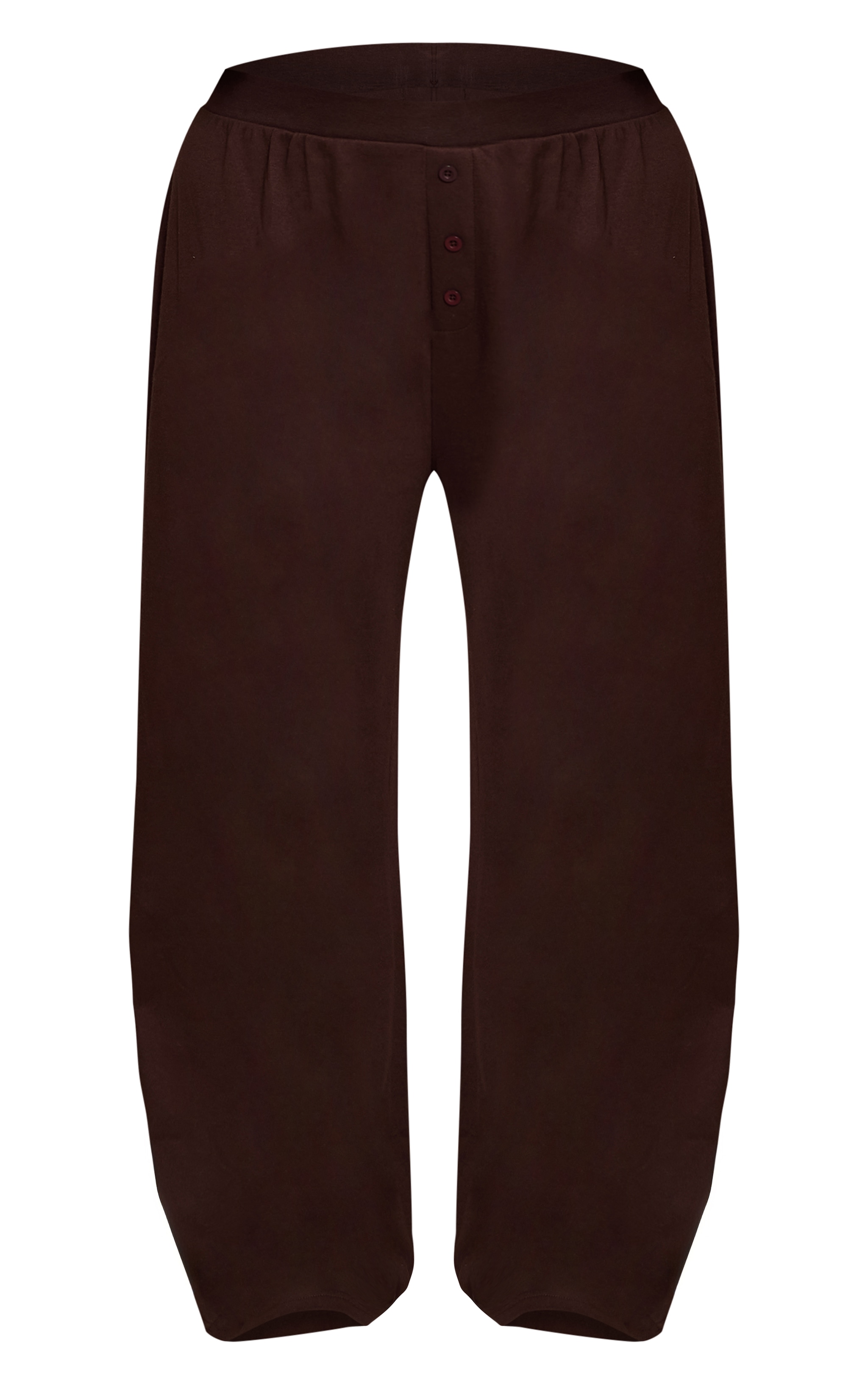 Plus Pantalon large très doux marron foncé image 5