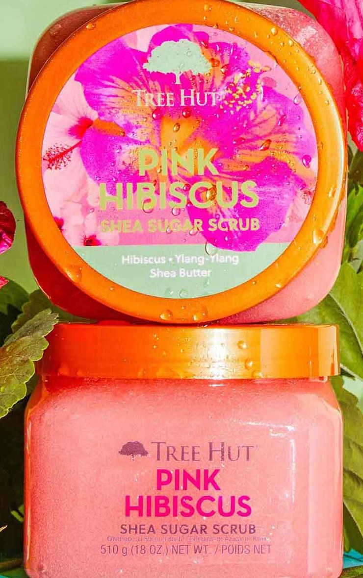 Tree Hut Pink Hibiscus Shea Sugar Scrub 510g image 3
